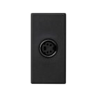 SIMON - Placa SIMON K45 1/2 mecanismo con 1 conector s-vídeo H gris grafito