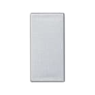 SIMON - Placa ciega SIMON K45 1/2 mecanismo aluminio anodizado