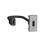 Schneider Electric - Toma HDMI 1 modulo aluminio