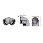 NIRON - Codo 90° electrosoldable NIRON diámetro 200 gris SDR11