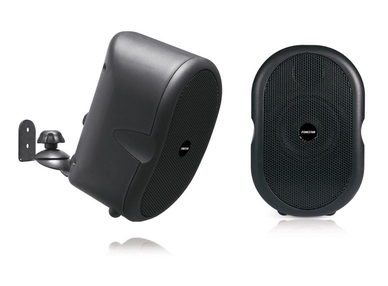 FONESTAR - Juego bafles Hi-Fi Ambient 40W amplificador negro (2 unidades)
