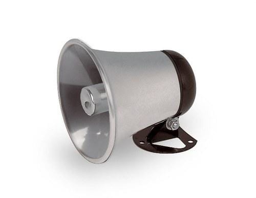FONESTAR - Altavoz exponencial redondo RE 8W diámetro 13x12cm gris