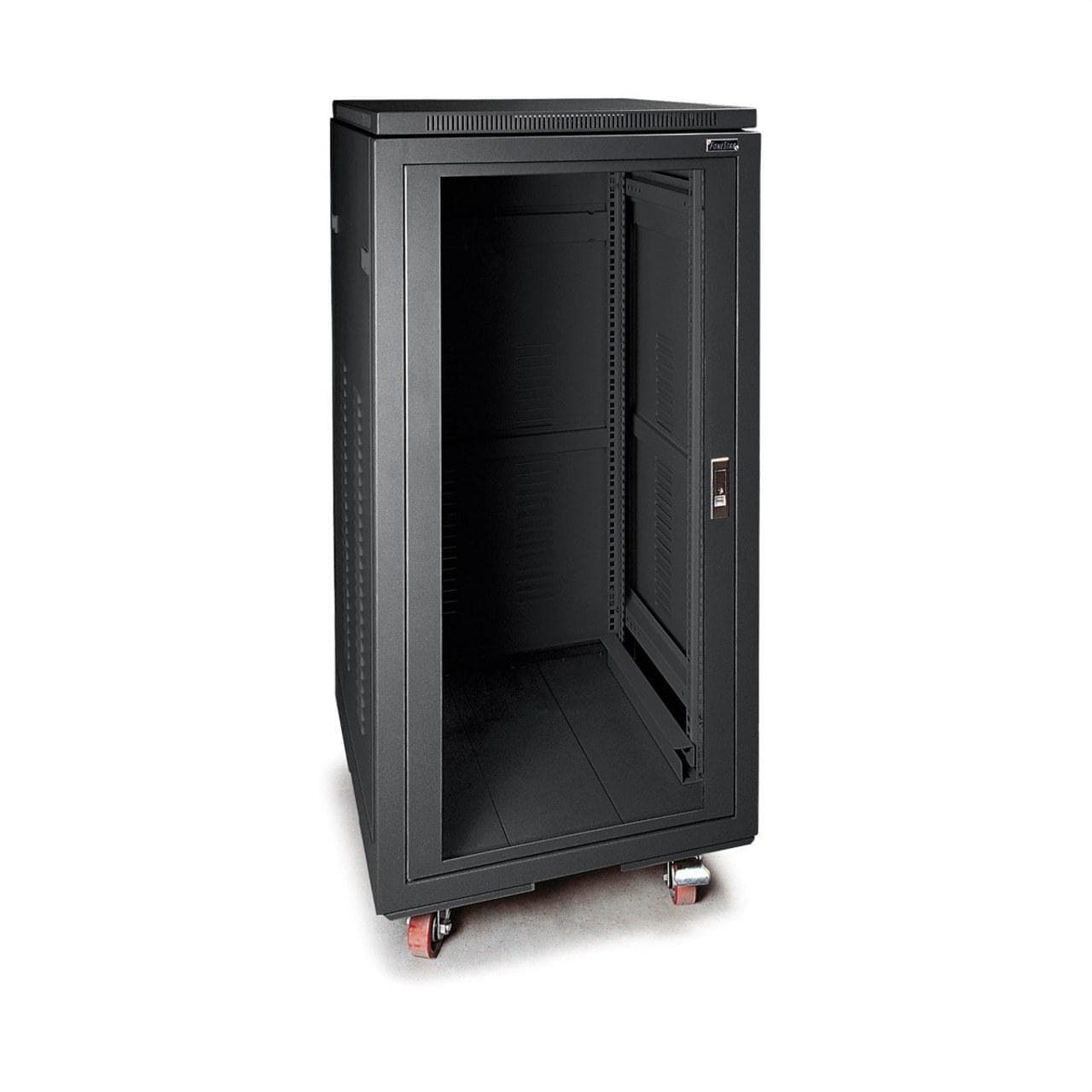 FONESTAR - Armario rack 19" 20U metálico puerta transparente negro