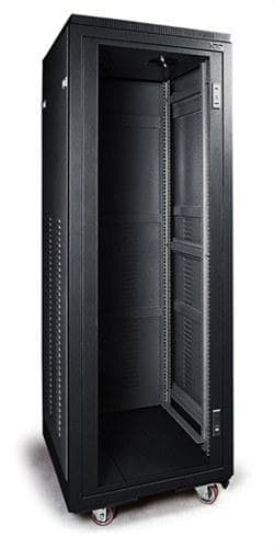 FONESTAR - Armario rack 19" 30U metálico puerta transparente 2 cierre negro