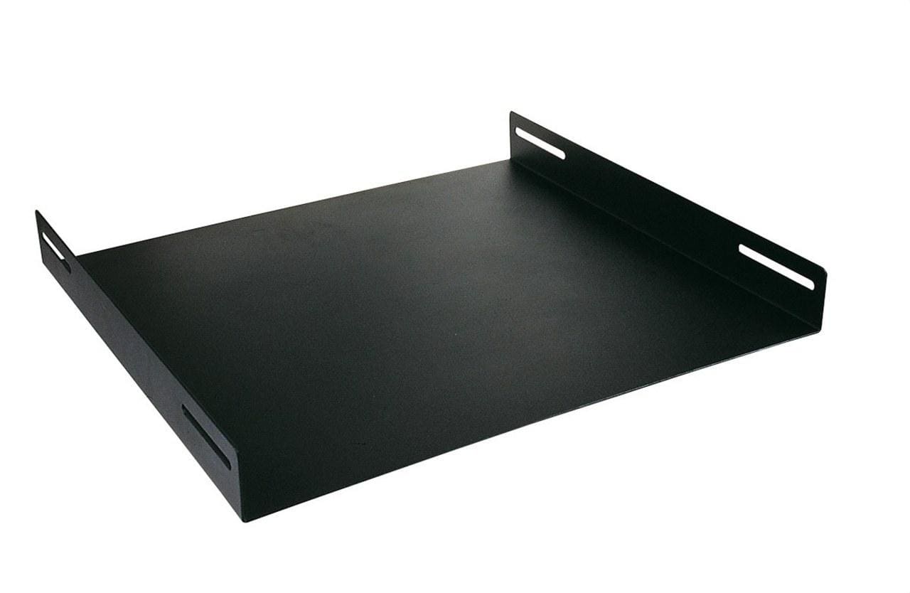 FONESTAR - Bandeja metálico 1U rack 19" 455x44,5x420mm negro