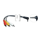 FONESTAR - Conexión RCA video+2 RCA audio Jack 3,5mm