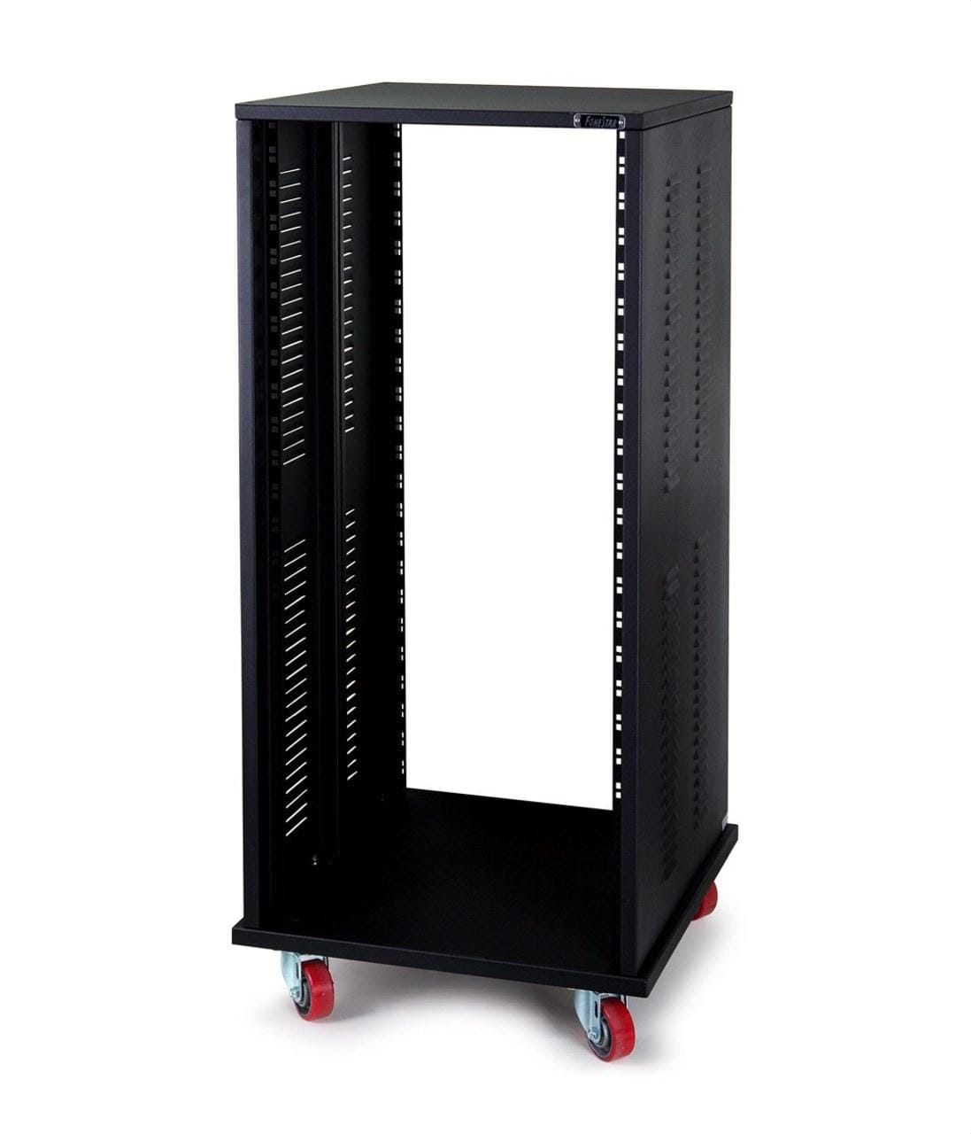 FONESTAR - Mueble rack 19" 24U metálico negro