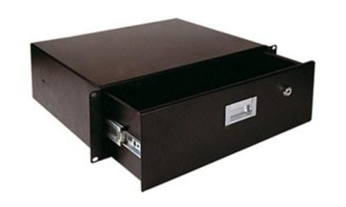 FONESTAR - Cajón metálico 3U rack 19" 435x133,5mm negro