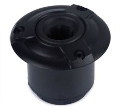 FONESTAR - Base sobremesa atornillador con orificio diámetro 19mm negro