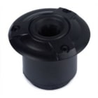 FONESTAR - Base sobremesa atornillador con orificio diámetro 19mm negro