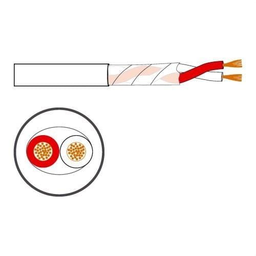 FONESTAR - Cable 2 conductor trenzado LSZH (rollo 100m)