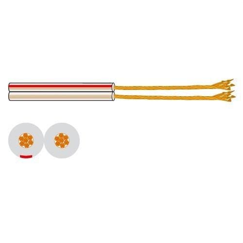 FONESTAR - Cable profesional 2 conductor 5,6x2,8 (rollo 100m)
