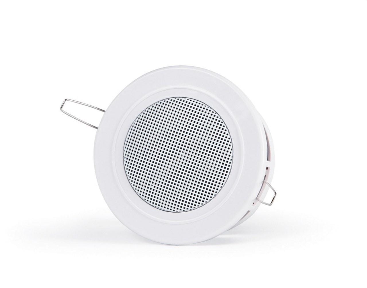 FONESTAR - Altavoz 2.1 / 2" 10W con transformador rejilla metálico blanco