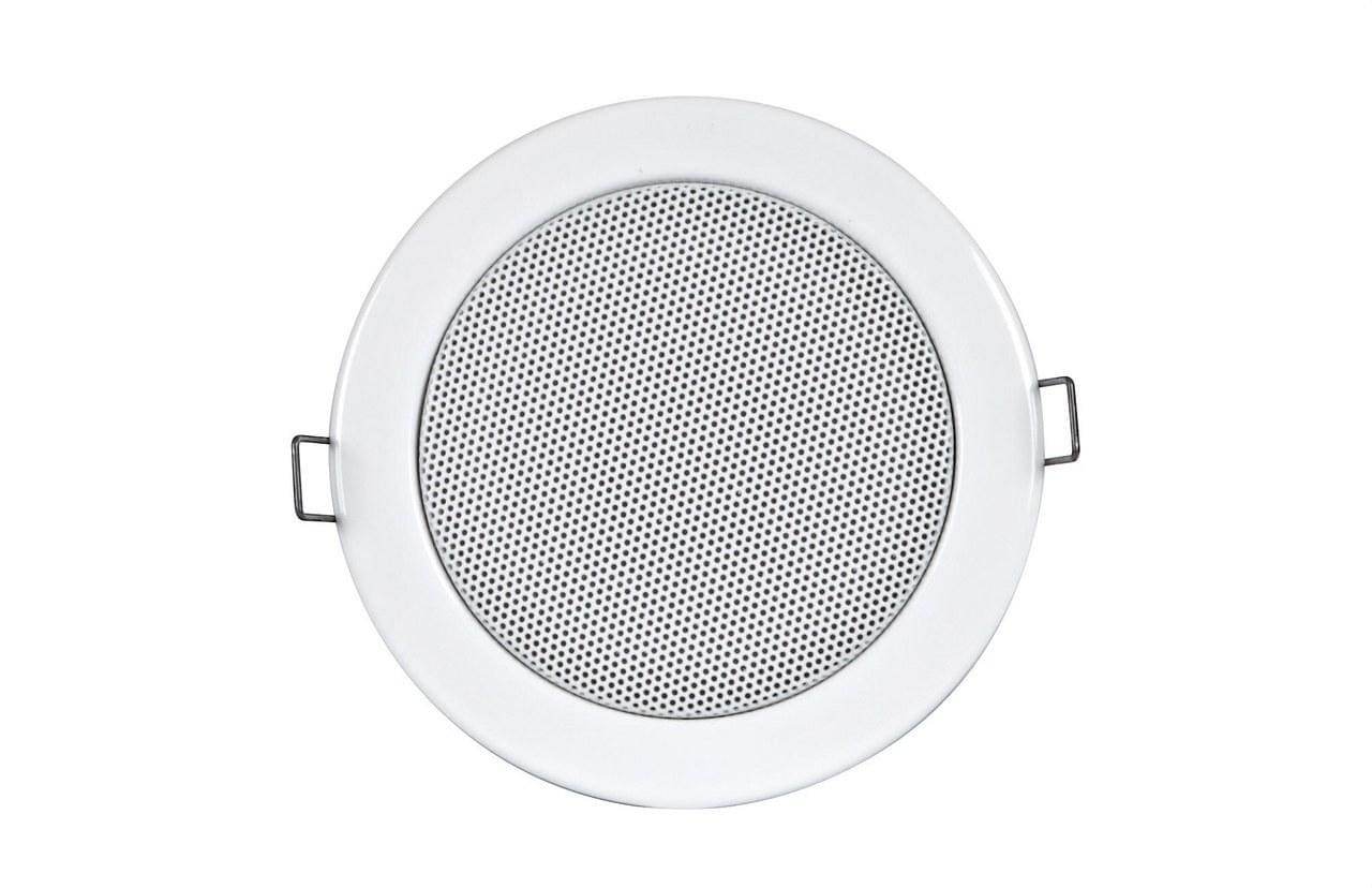 FONESTAR - Altavoz 3" 15W con transformador rejilla metálico blanco