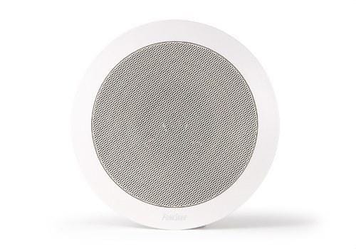 FONESTAR - Altavoz 6.1 / 2" 25W coaxial transformador rejilla metálico blanco