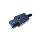 FONESTAR - Conector red para conexión alimentación macho 2 pines+tierra