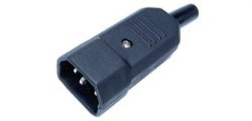 FONESTAR - Conector red para conexión alimentación hembra 2 pines+tierra