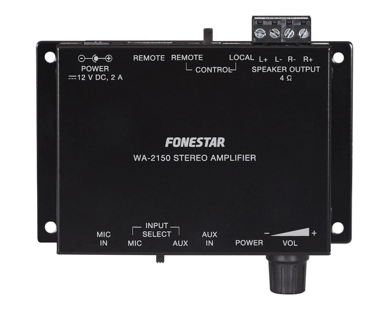 FONESTAR - Amplificador estéreo pared WA-2150 Hi-Fi 2x15W