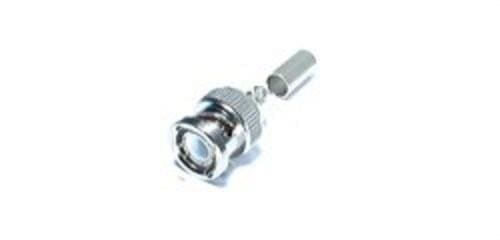 FONESTAR - Conector BNC macho crimp para cable RG58 diámetro 5,5mm
