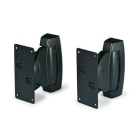 FONESTAR - Juego soporte orientable pared para bafles negro (2 unidades)