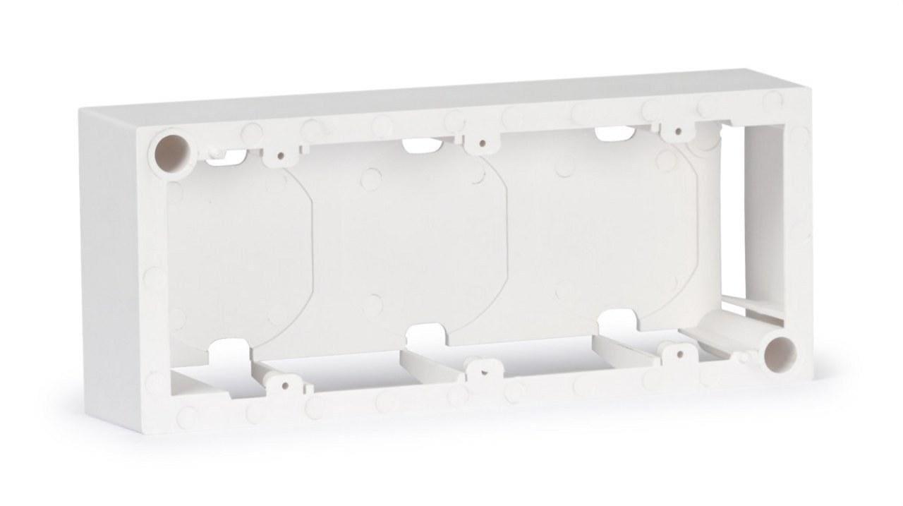 FONESTAR - Caja superficie para 3 paneles conexión