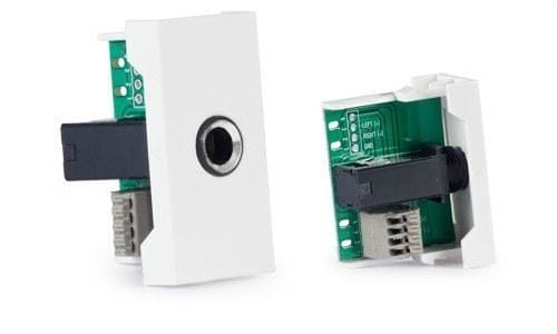 FONESTAR - Conector Jack 6,3mm hembra estéreo 1 / 2 panel conexión