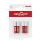 FONESTAR - Juego pilas alcalina LR03AAA 1,5V (blíster 4 unidades)