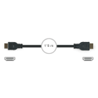 FONESTAR - Conexión HDMI macho-macho alta calidad 30AWG 1,8m
