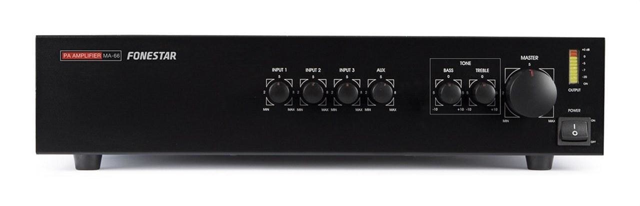 FONESTAR - Amplificador Premium 90W con alimentación phantom