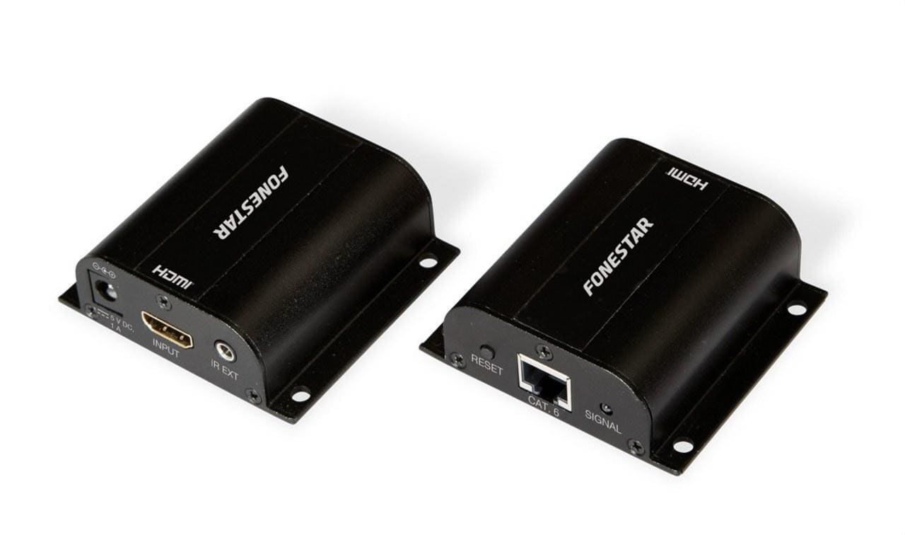 FONESTAR - Prolongación HDMI cable CAT6
