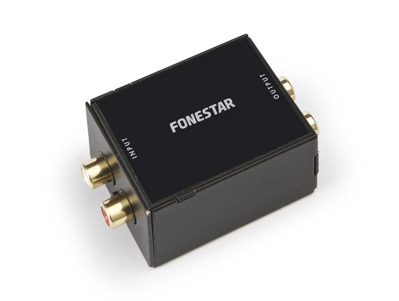 FONESTAR - Filtro ruido aislador masa para línea estéreo