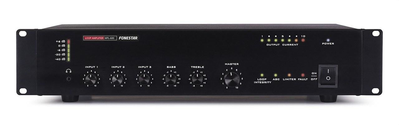 FONESTAR - Amplificador MPL-600 lazo inducción