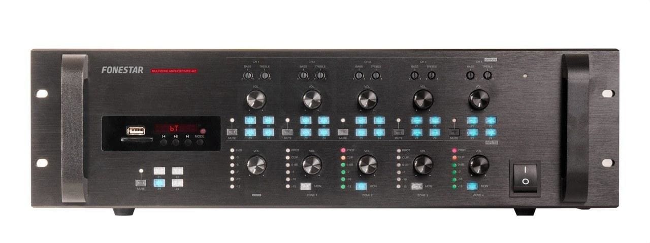 FONESTAR - AMPLIFICADOR MPZ 4X60W MP3