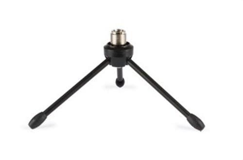 FONESTAR - Base sobremesa con 3 patas plegable negro