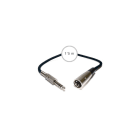 FONESTAR - Conexión Jack 6,3mm estéreo-XLR macho-macho 1,5m