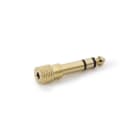 FONESTAR - Adaptador Jack 3,5mm Jack 6,3mm estéreo hembra-macho