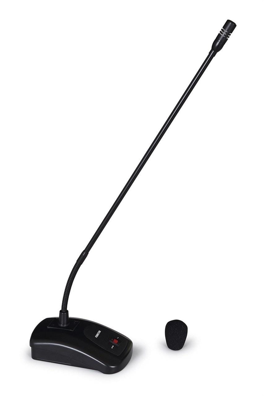 FONESTAR - Micrófono condensador sobremesa unidireccional 52cm con baja silueta