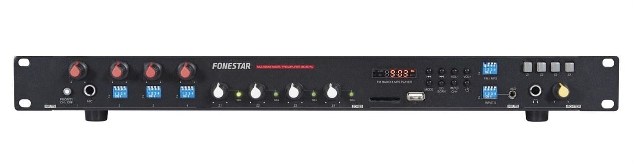 FONESTAR - Mezclador preamplificador multizona