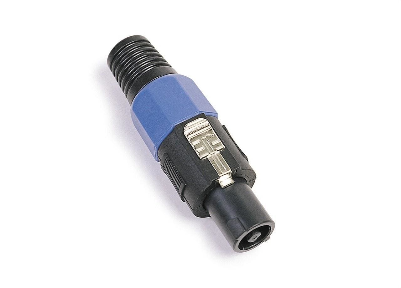 FONESTAR - Conector speakon macho 4 contactos bloqueo E / S altavoz