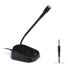 FONESTAR - Micrófono dinámico sobremesa unidireccional cable 1,7m