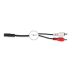 FONESTAR - Conexión Jack 3,5mm estéreo 2 RCA hembra-macho 1,8m