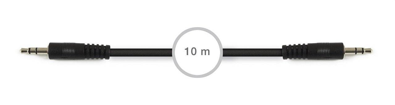 FONESTAR - Conexión Jack 3,5mm estéreo macho-macho 10m