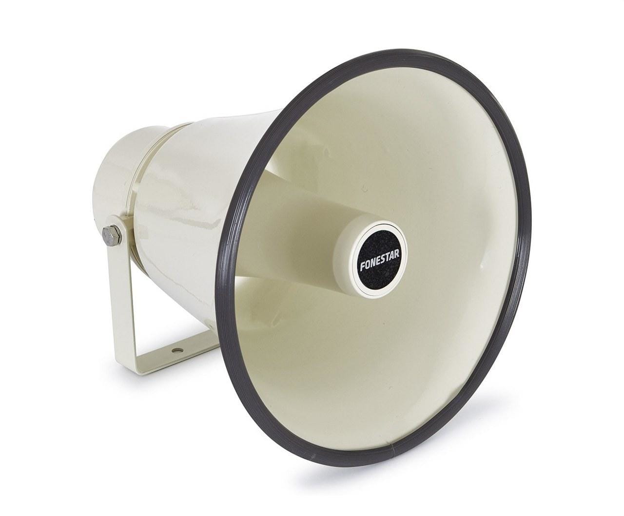 FONESTAR - Altavoz exponencial redondo FE 30W diámetro 26x26cm marfil