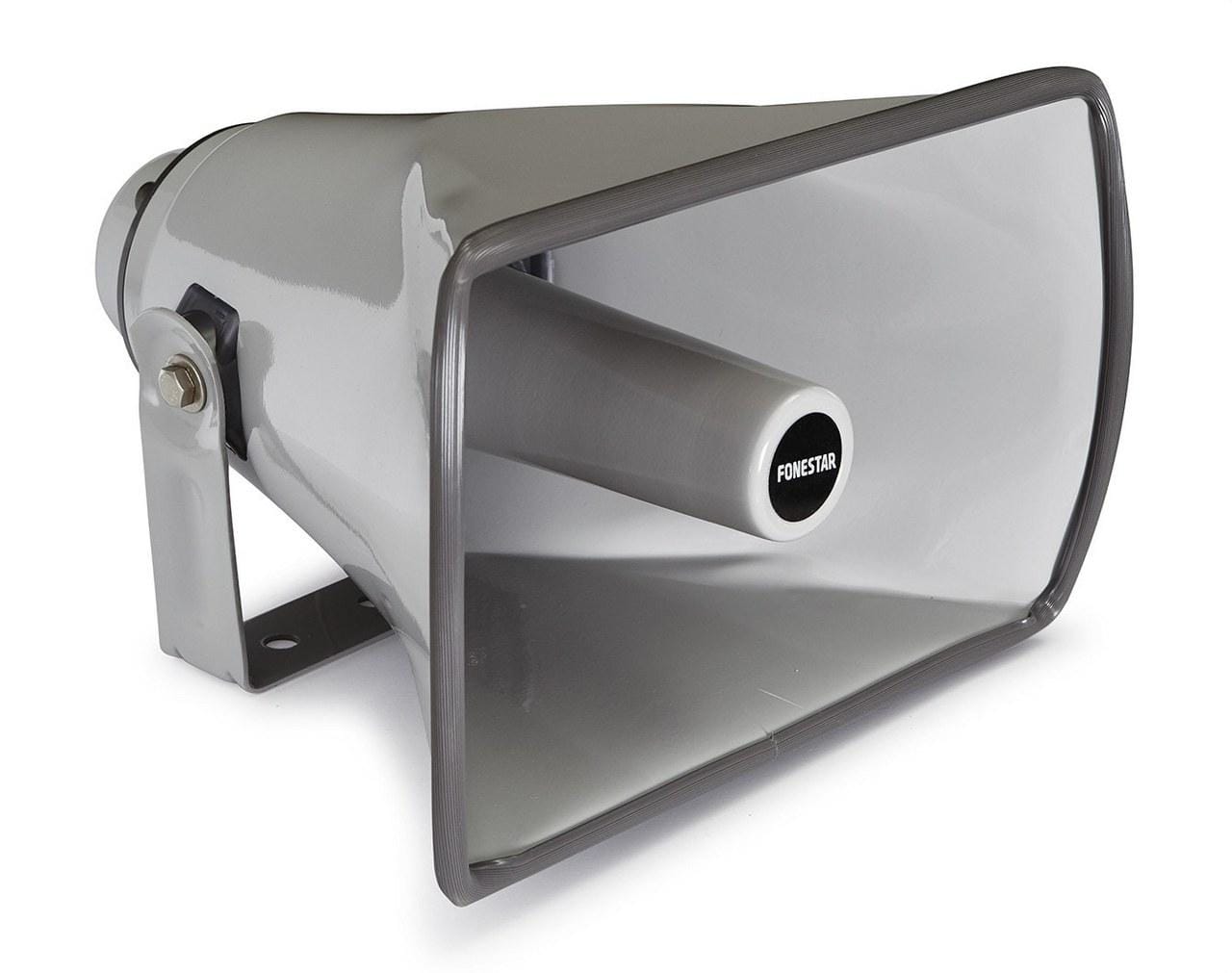 FONESTAR - Altavoz exponencial rectangular FE 40W 35x23cm gris