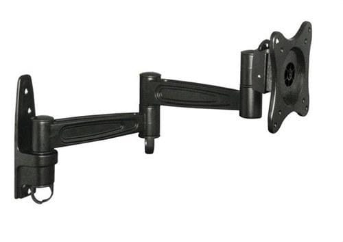 FONESTAR - Soporte orientable brazo doble 12cm pantalla 10-23" negro