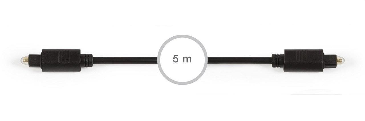 FONESTAR - Conexión audio digital toslink-toslink 5m