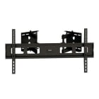 FONESTAR - Soporte brazo doble 6-82,5x40cm para pantalla 37-63" negro