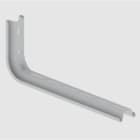 UNEX - Soporte L de ancho 300 mm Unex en acero epoxi color gris