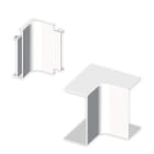 UNEX - Ángulo interior de 30x40 mm Unex en U24X color blanco