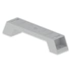 UNEX - SOPORTE VERTICAL PVC-M1 66400/1 66420/1 U23X GRIS 